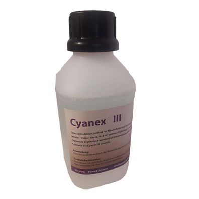 CYANEX III Bleichmittel Holz Abbeizmittel für Lacke Polituren Ölfarbenanstriche
