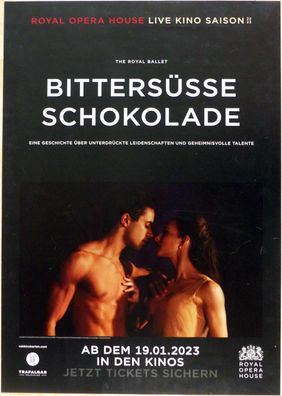 Bittersüße Schokolade - Royal Opera Ballett London - Original Kino-Plakat A1 - Poster