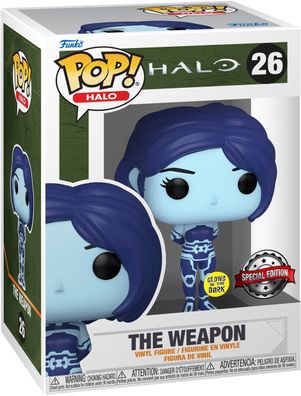 Halo - The Weapon 26 Special Edition Glows - Funko Pop! - Vinyl Figur