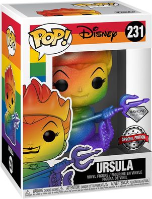 Disney The Little Mermaid - Ursula 231 Special Edition Diamond - Funko Pop! - Vi