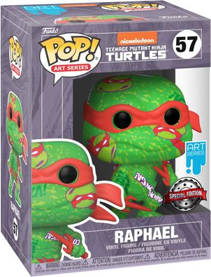 Teenage Mutant Ninja Turtles - Raphael 57 Special Edition Art Series - Funko Pop