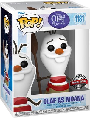 Disney Olaf Presents - Olaf As Moana 1181 Special Edition - Funko Pop! - Vinyl F