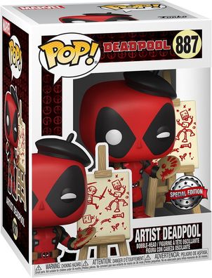 Deadpool - Artist Deadpool 887 Special Edition - Funko Pop! - Vinyl Figur