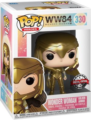 DC WW84 WonderWoman - Wonder Woman Golden Armor 330 Special Edition - Funko Pop!