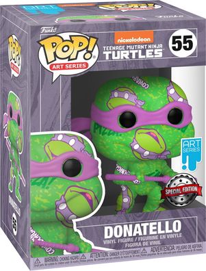 Turteless - Donatello 55 Special Edition Art Series - Funko Pop! - Vinyl Figur