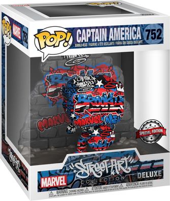 Marvel Captain America - Street Art Collection 752 Special Edition - Funko Pop!