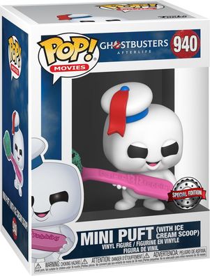 Ghostbusters - Mini Puft Swith Ice Cream Scoop 940 Special Edition - Funko Pop!
