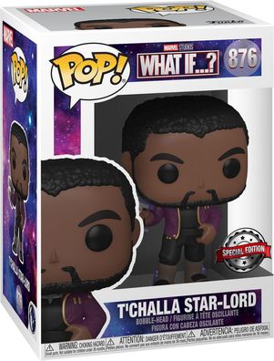 Marvel What If...? - T'Challa Star-Lord 876 Special Edition - Funko Pop! - Vinyl