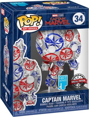 Marvel Studios Captain Marvel - Captain Marvel 34 Art Series Special Edition - F