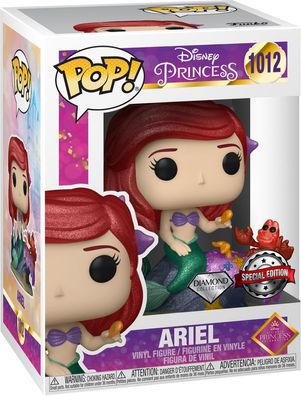 Disney Princess - Ariel 1012 Special Edition Diamond Glitter - Funko Pop! - Viny