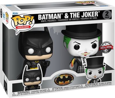 Batman - Batman & The Joker 2 Pack Special Edition - Funko Pop! - Vinyl Figur