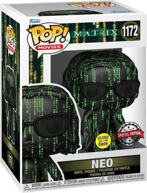 Matrix - Neo 1172 Special Edition Glows - Funko Pop! - Vinyl Figur