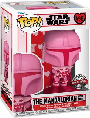 Star Wars - The Mandalorian with Grogu 498 Special Edition - Funko Pop! - Vinyl