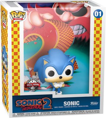 Sonic 2 The Hedgehog - Sonic 01 Special Edition - Funko Pop! - Vinyl Figur