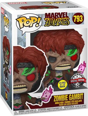 Marvel Zombies - Zombie Gambit 793 Glows Special Edition - Funko Pop! - Vinyl Fi