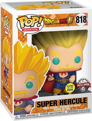 Dragon Ball S - Super Hercule 818 Special Edition Glows in the Dark - Funko Pop!