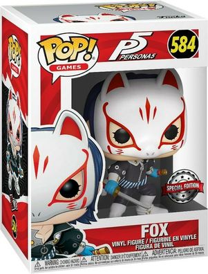 Persona 5 P5 - Fox 584 Special Edition - Funko Pop! - Vinyl Figur