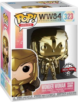 WW84 - Wonder Woman Golden Armor 323 Special Edition - Funko Pop! - Vinyl Figur