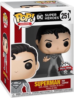 Super Heroes - Superman from Flashpoint 251 Special Edition - Funko Pop! - Vinyl