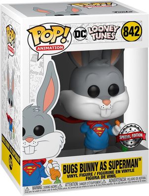 DC Looney Tunes - Bugs Bunny as Superman 842 Special Edition - Funko Pop! - Viny