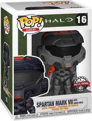 Halo - Spartan Mark VII With Shock Rifle 16 Special Edition - Funko Pop! - Vinyl