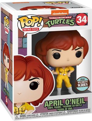 Turtles - April O'Neil 34 Specialty Series Limited Edition Exclusive - Funko Pop