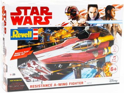 Revell Star Wars Resistance A-Wing Fighter Build Play Model Kit Revell 06759 NEU
