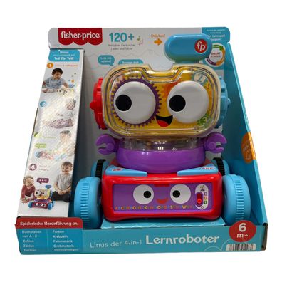 Lernroboter Robi Linus 4in1 mit Licht und Sound deutsch Mattel Fisher Price NEU