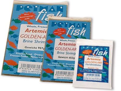 Petman fish Artemia Golden-Art Fischfutter 5 x 453 g