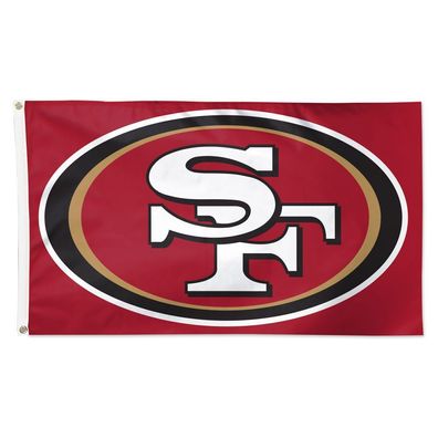 NFL San Francisco 49ers Horizontal Team Banner Fahne Flagge 150x90cm 0194166498167