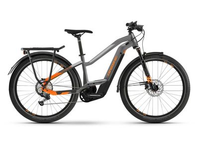 Haibike Trekking 10 i625Wh low standover 2021 E-Bike titan lava matt RH 48cm