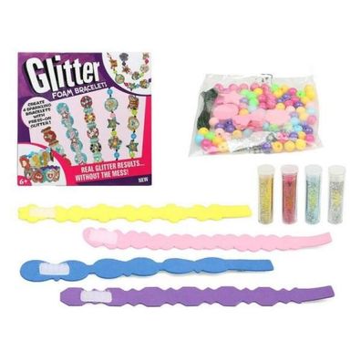 Bastelset Glitter Foam Bracelets 119916
