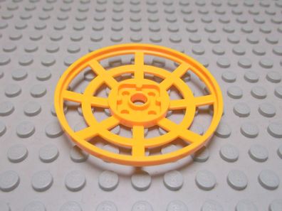 Lego 1 Radar Schüssel Gitter 6x6 Bright Hellorange innen Eckig Nummer 4285b