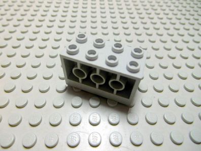 Lego 1 Konverter althellgrau mit Stege 2x4x2 Nummer 6061