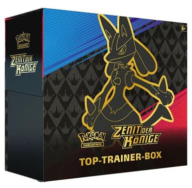 Pokemon Karten SWSH12.5 Zenit der Könige TTB Top Trainer Box Deutsch