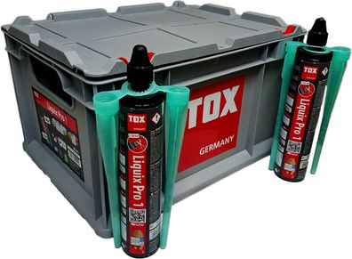 Tox Verbundmörtel 20 x Liquix Pro 1 280ml in Transportbox 084909201