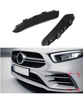 Spoiler Flaps Set Carbon Optik für Mercedes A Klasse W177 AMG line