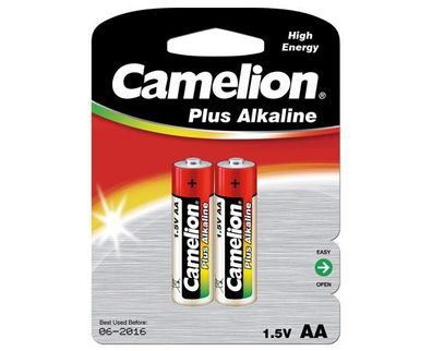 Camelion - Plus Alkaline - Mignon LR6 AA - 1,5 Volt AlMn 2er Pack