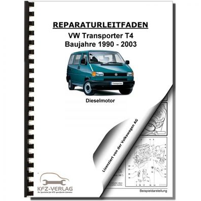 VW Transporter T4 (90-03) 2,5l Dieselmotor TDI 75-150 PS Reparaturanleitung