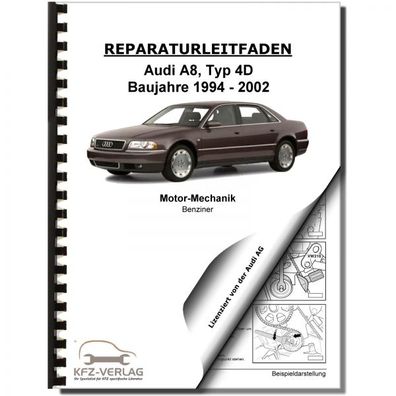 Audi A8 4D (94-02) 3,7l 4,2l Benzinmotor 230-340 PS Mechanik Reparaturanleitung