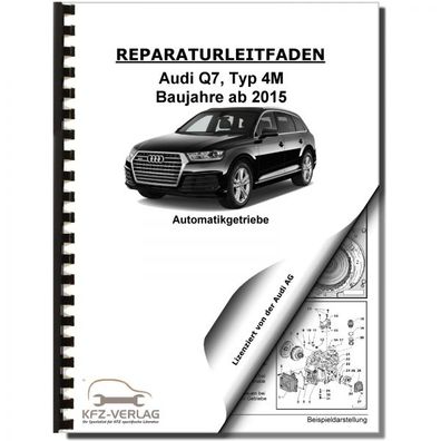 Audi Q7 Typ 4M ab 2015 8 Gang Automatikgetriebe 0DY 0D7 Reparaturanleitung
