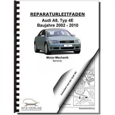 Audi A8 4E (02-10) 3,0l 4,2l Benzinmotor 280-335 PS Mechanik Reparaturanleitung