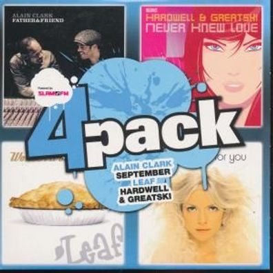 CD-Maxi: Alain Clark; September; Leaf; Hardwell & Greatski: 4pack (2008) 8ball