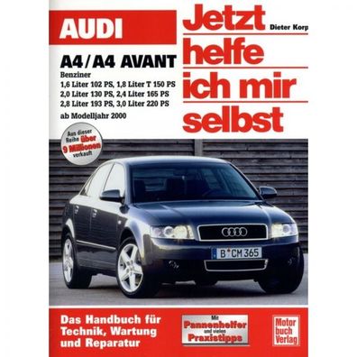 Audi A4/ A4 Avant Benziner B6 2000-2004 Reparaturanleitung Motorbuchverlag JHIMS