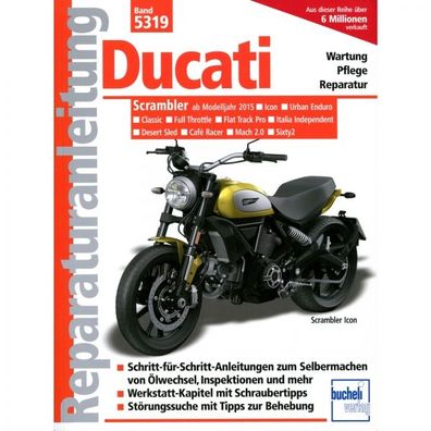 Ducati Scrambler ab 2015 Reparaturanleitung Bucheli Verlag