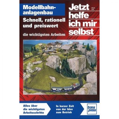 Modellbahnanlagenbau schnell rationell und preiswert JHIMS Handbuch Anleitung