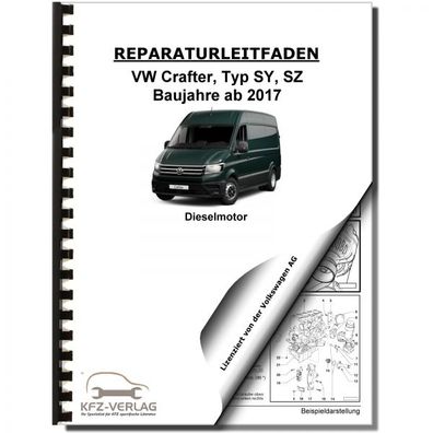 VW Crafter SY SZ (17>) 4-Zyl. 2,0l Dieselmotor TDI 108-176 PS Reparaturanleitung