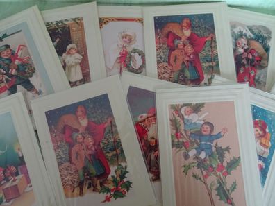 edle Shackman Victorian Christmas Collection Karte & Kuvert / Karton - Auswahl -