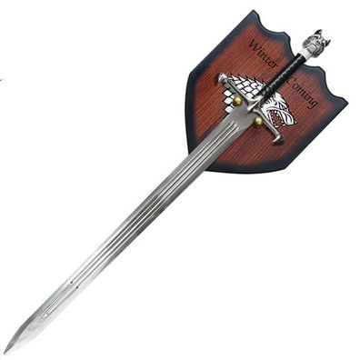 Jon Longclaw “Haus Stark” Schwert mit Wandhalterung