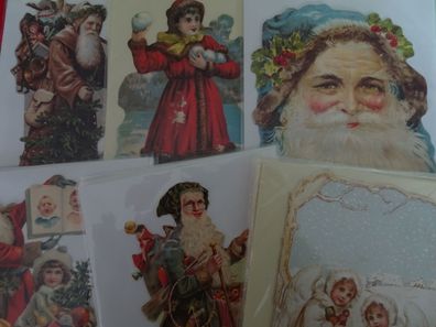 edle Mamelok Konturen Christmas Karten & Umschlag - Auswahl -